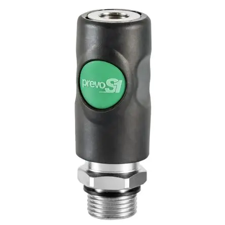 Produktfoto 1 von PREVOST Sicherheits-Schnellkupplung, Verbundwerkstoff 1/2 in Stecker, BSP