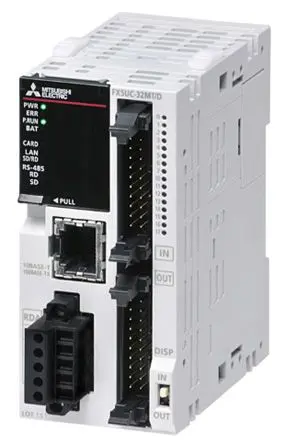Produktfoto 1 von Mitsubishi MELSEC iQ-F SPS CPU, 16 Eing. Analog Ausg.Typ Analog Eing.Typ