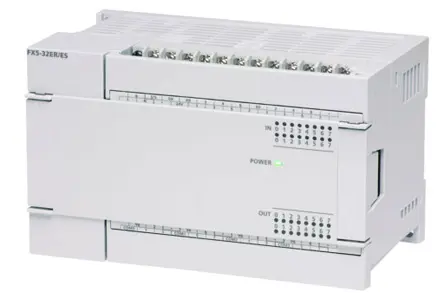 Produktfoto 1 von Mitsubishi Electric Stromverteilermodul für SPS der Serie MELSEC iQ-F 16 x DC Eingang / 16 x Transistor Ausgang 24 V dc