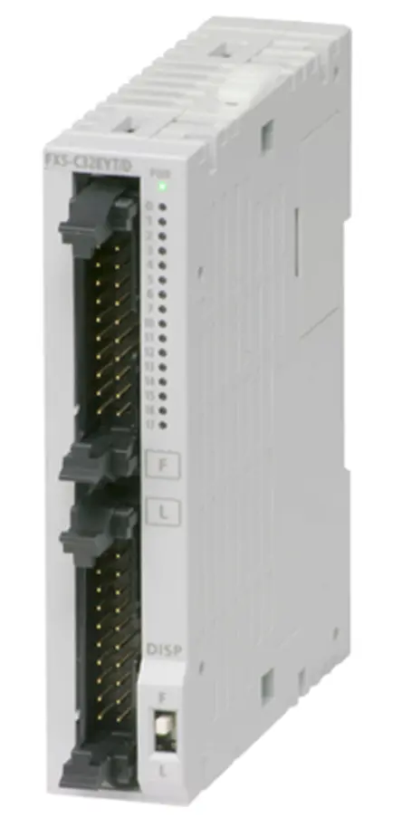 Produktfoto 1 von Mitsubishi Electric Digitales E/A-Modul für SPS der Serie MELSEC iQ-F 16 x DC Eingang / 16 x Transistor Ausgang 24 V dc