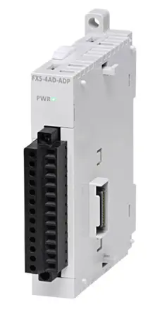 Produktfoto 1 von Mitsubishi Electric FX5 Analoges Modul für iQ-FX5-SPS, iQ-FX5U-SPS 4 x DC Eingang MELSEC