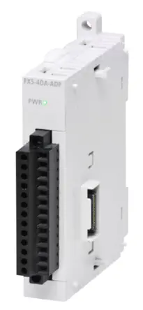 Produktfoto 1 von Mitsubishi Electric FX5 Analoges Modul für iQ-FX5-SPS, iQ-FX5U-SPS / 4 x MELSEC DC Ausgang