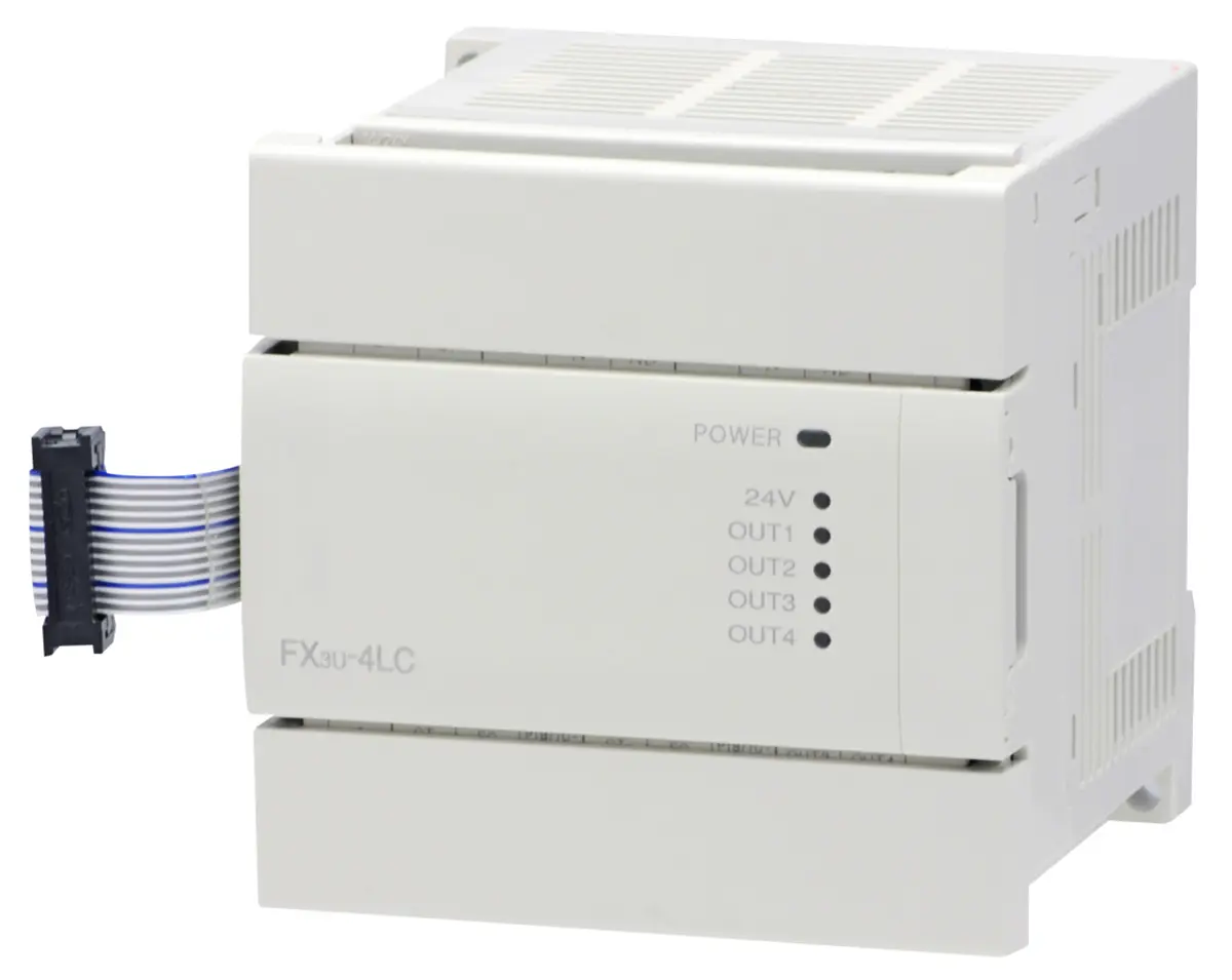 Produktfoto 1 von Mitsubishi Electric FX3U Analoges Modul für SPS iQ FX3, SPS iQ FX3U 4 x DC, Thermoelement Eingang MELSEC