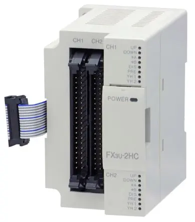 Produktfoto 1 von Mitsubishi Electric FX3U Zähler für iQ FX3-SPS, iQ FX3U-SPS 4 x DC Eingang / 4 x MELSEC Gleichspannung (Senke/Quelle)
