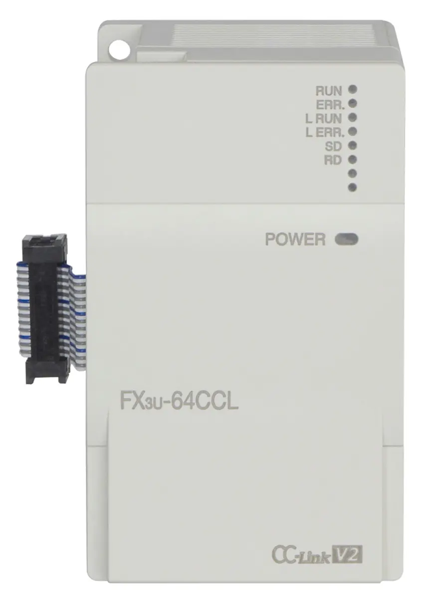 Produktfoto 1 von Mitsubishi Electric FX3U Kommunikationsmodul für iQ FX3-SPS, iQ FX3U-SPS FX3U-64CCL Eingang MELSEC