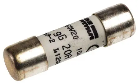 Produktfoto 1 von Mersen Protistor Patronensicherung FF / 20 A 10 x 38 mm 700V Keramik gR