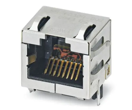 Produktfoto 1 von Phoenix Contact VS-08-BU-RJ45-10G/LH-1 Buchse Cat6a RJ45-Steckverbinder, 1-Port 8-polig STP Oberfläche Gerade
