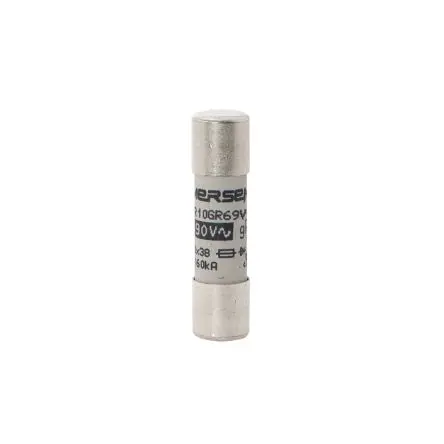 Produktfoto 1 von Mersen Protistor Patronensicherung gR / 1A 10 x 38 mm 690V ac Keramik