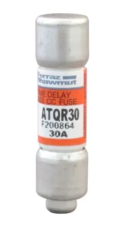 Produktfoto 1 von Mersen ATQR Patronensicherung T / 5A 10 x 38 mm 600V ac Fiberglas CC