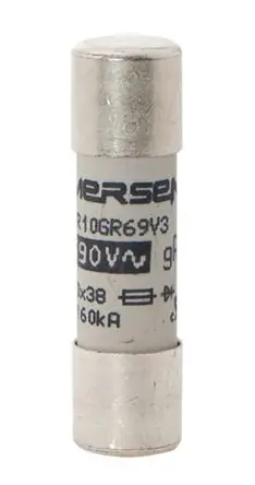 Produktfoto 1 von Mersen Protistor Patronensicherung FF / 3A 10 x 38 mm 700V ac Keramik gR