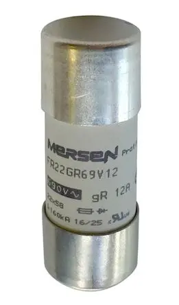 Produktfoto 1 von Mersen Protistor Patronensicherung FF / 50A 22 x 58 mm 700V ac Keramik gR