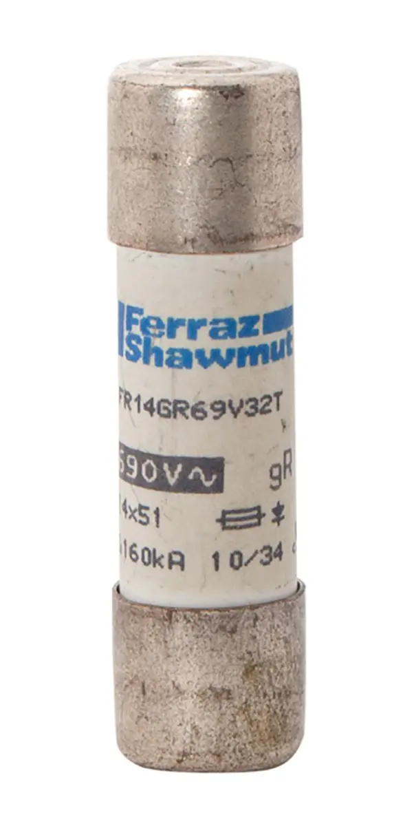 Produktfoto 1 von Mersen Protistor Patronensicherung FF / 12 A 14 x 51 mm 700 V Keramik gR