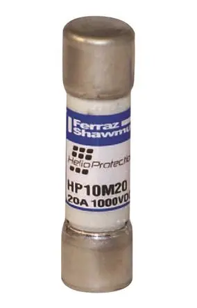 Produktfoto 1 von Mersen HP10M Patronensicherung gPV / 10A 10 x 38 mm 1kV dc Glas Melamin gPV