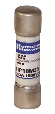 Produktfoto 1 von Mersen HP10M Patronensicherung gPV / 2A 10 x 38 mm 1kV dc Glas Melamin gPV