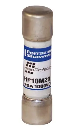 Produktfoto 1 von Mersen HP10M Patronensicherung gPV / 3A 10 x 38 mm 1kV dc Glas Melamin gPV