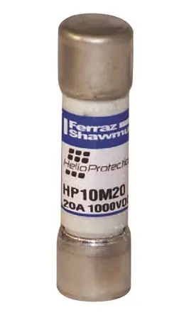 Produktfoto 1 von Mersen HP10M Patronensicherung gPV / 4A 10 x 38 mm 1kV dc Glas Melamin gPV