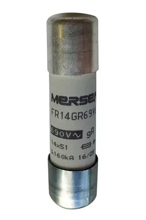 Produktfoto 1 von Mersen Protistor Patronensicherung FF / 10 A 14 x 51 mm 700 V ac Keramik gR