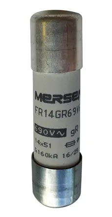 Produktfoto 1 von Mersen Protistor Patronensicherung FF / 40 A 14 x 51 mm 700 V ac Keramik gR
