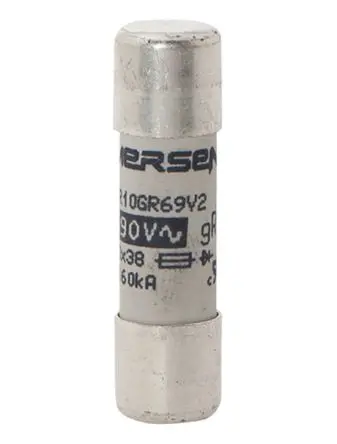 Produktfoto 1 von Mersen Protistor Patronensicherung FF / 2A 10 x 38 mm 700V ac Keramik gR