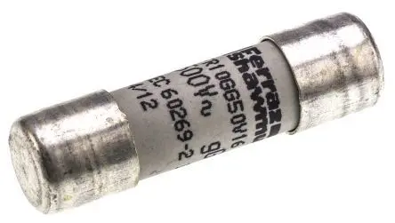 Produktfoto 1 von Mersen Protistor Patronensicherung FF / 16A 10 x 38 mm 700V ac Keramik gR