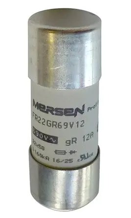 Produktfoto 1 von Mersen Protistor Patronensicherung FF / 32A 22 x 58 mm 690V ac, 700 V ac Keramikrohr gR