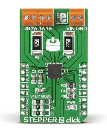 Produktfoto 1 von MikroElektronika A4988 Evaluierungsplatine, Stepper 2 Klick Schrittmotor, für MikroBUS