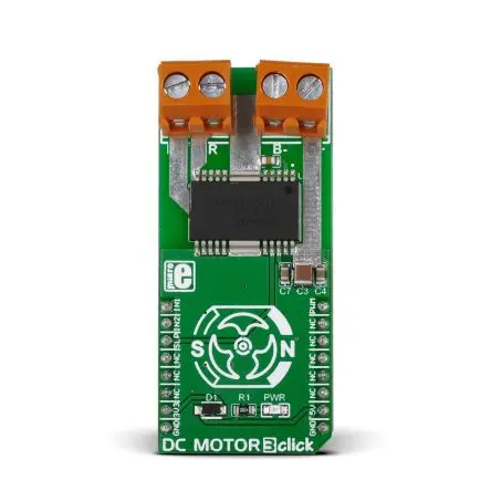 Produktfoto 1 von MikroElektronika TB6549FG Evaluierungsplatine, DC-Motor 3 Klick Gleichstrommotor, für Leistungsstarke Motoren
