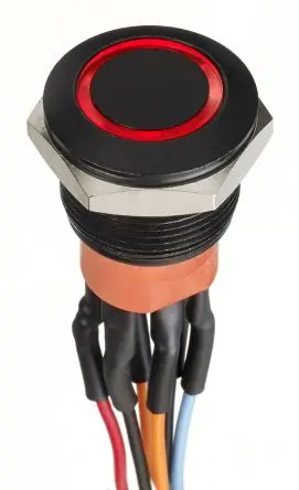 Produktfoto 1 von APEM AV Beleuchtet Panel, SPST, IP67