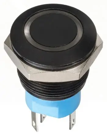 Produktfoto 1 von APEM AV Druckschalter Tastend Panel Ø 19.2 mm, 2-poliger Umschalter / 1A 30 V dc, IP67