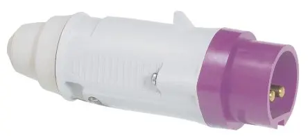 Produktfoto 1 von Legrand Leistungssteckverbinder Violett 2P, 20V, 25 V, Kabel Gerade IP44 16A