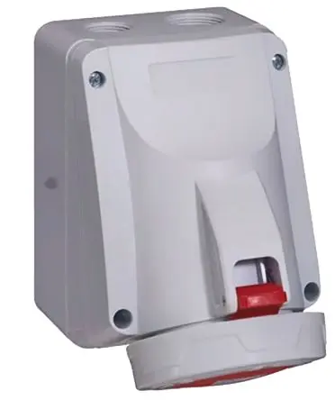 Produktfoto 1 von Legrand Leistungssteckverbinder Rot, 415V / 63A, Wand IP67
