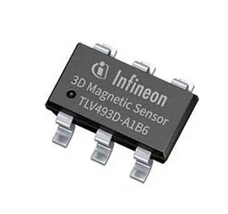 Produktfoto 1 von Infineon Absolut-Ausrichtungssensor 3-Achsen 2.8 V 3.5V I2C Magnetisch 1000 kHz Hall Effekt PG-TSOP-6-6-5 6-Pin