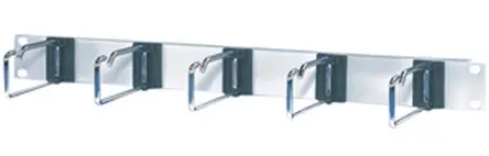 Produktfoto 1 von nVent SCHROFF Kabelorganisator Kabelring zur Verwend.mit 19 Zoll, Stahl 5 30 mm