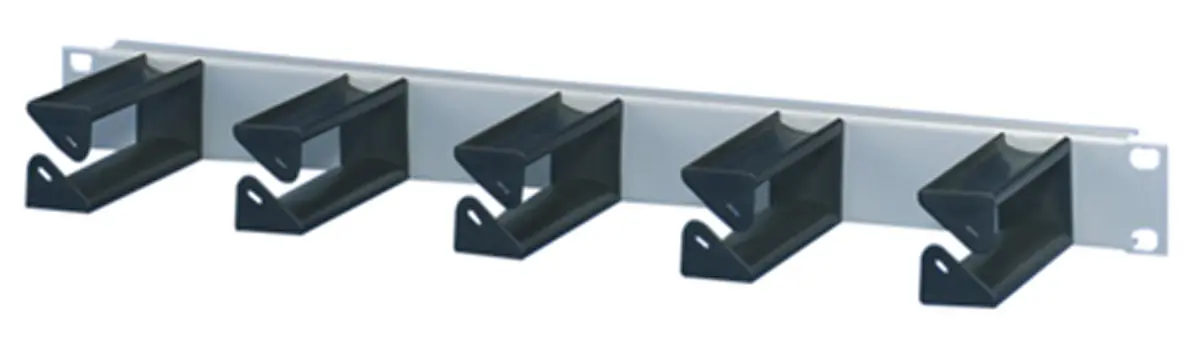 Produktfoto 1 von nVent SCHROFF Kabelorganisator Kabelring zur Verwend.mit 19 Zoll, Kunststoff 5 300 mm