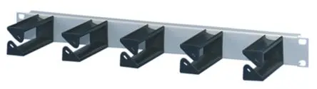 Produktfoto 1 von nVent SCHROFF Kabelorganisator Kabelring zur Verwend.mit 19 Zoll, Kunststoff 5 300 mm
