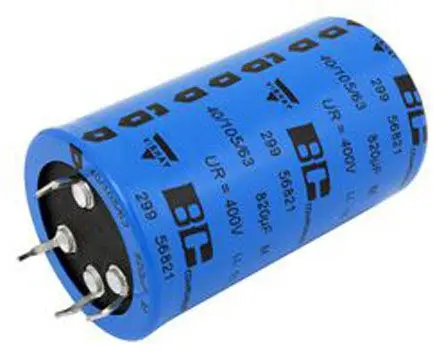 Vishay 299 Einrastmontage Kondensator 1200 μF ±20 % / 400V dc, Ø 35 mm x 80 mm, 105 °C