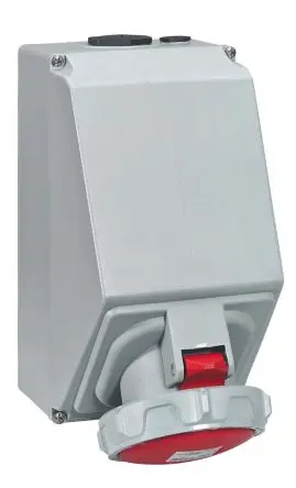 Produktfoto 1 von Legrand Leistungssteckverbinder Rot, 415V / 125A, Wand IP67