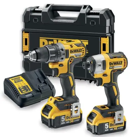Produktfoto 1 von DeWALT DCK Bohrschrauber Schnurlos Bürstenmotor Schlitzspannfutterantrieb 5 Ah Typ C - EU