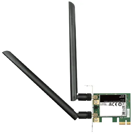 Produktfoto 1 von D-Link WLAN-Adapter PCIe WLAN 5GHz AC1200 IEEE 802.11 n, 802,11g, IEEE 802.11 ac, 802.11b+, 867Mbps