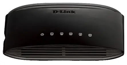 Produktfoto 1 von D-Link 5-Port Fast Ethernet Unmanaged Desktop Switch Schalter 5-Port Unmanaged 100Mbit/s
