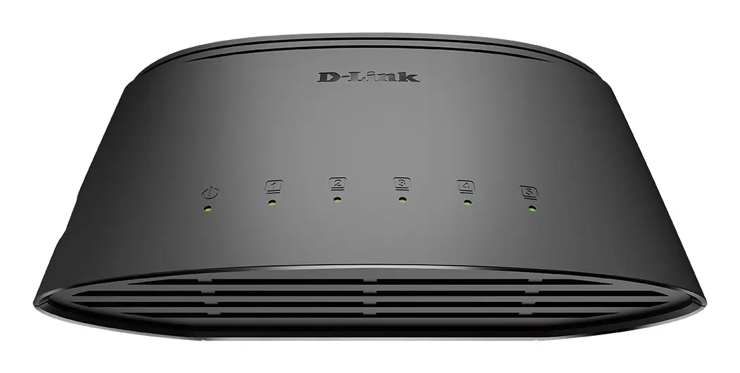 Produktfoto 1 von D-Link 5-Port Gigabit Unmanaged Desktop Switch Schalter Desktop 5-Port Unmanaged 10/100/1000Mbit/s EU 94 x 75 x 24.15mm
