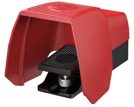 Produktfoto 1 von Bernstein AG F1 Fußschalter Aluminium, 2-poliger Umschalter, 5 A 240 V ac, IP67