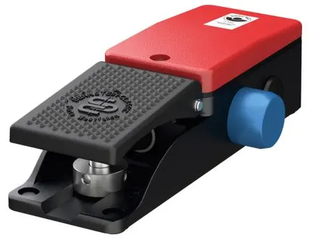 Produktfoto 1 von Bernstein AG F2 Fußschalter Aluminium, 1-poliger Umschalter, 5 A 240 V ac, IP67