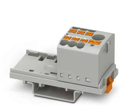 Produktfoto 1 von Phoenix Contact PTFIX Verteilerblock 41A Grau 7-polig