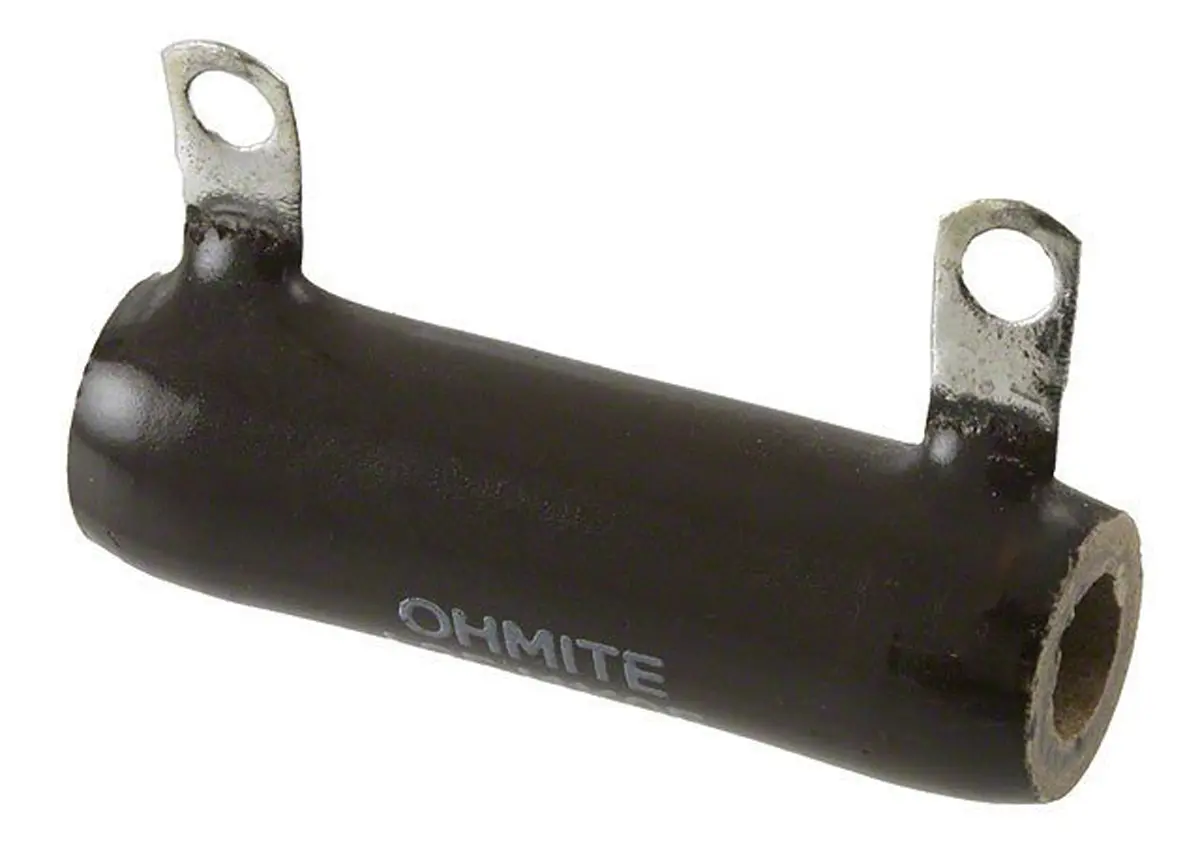 Produktfoto 1 von Arcol Ohmite 270 Wickel Lastwiderstand 10Ω ±5% / 25W, Röhrenförmig Lötanschluss, +25°C → +350°C