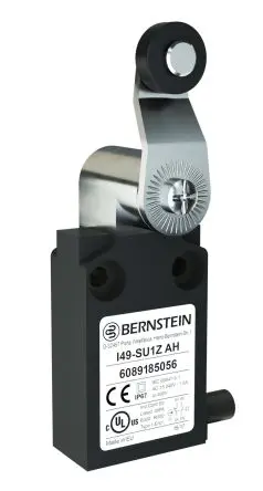 Produktfoto 1 von Bernstein AG I49 Endschalter, Rollenstößel 1 Schließer/1 Öffner, IP67, Kunststoff 250V ac 10A