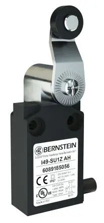 Produktfoto 1 von Bernstein AG I49 Endschalter, Rollenstößel, SPST, Schließer/Öffner, IP 67, Kunststoff Anschluss Kabel