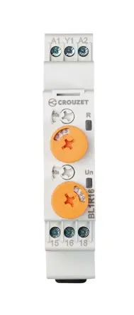 Produktfoto 1 von Crouzet Syr-Line Zeitrelais, DIN-Hutschiene 12 to 240 V dc 12V ac, 240 V ac, 0.5 s to 10 Days, 1 Kont. 1, 1-poliger