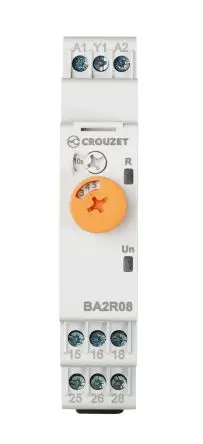 Produktfoto 1 von Crouzet Syr-Line Zeitrelais, DIN-Hutschiene 12 to 240 V dc 12V ac, 240 V ac, 0.5 s to 10 Days, 2 Kont. 1, 2-poliger