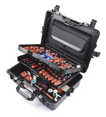 Produktfoto 1 von RS PRO Werkzeugsatz für Ingenieure Werkzeugsatz, Tasche 86-teilig